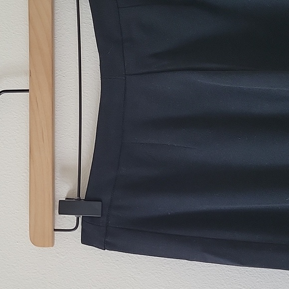 LRL Lauren Ralph Lauren Black Wool Straight Leg Trousers Size 6 - Picture 5 of 7